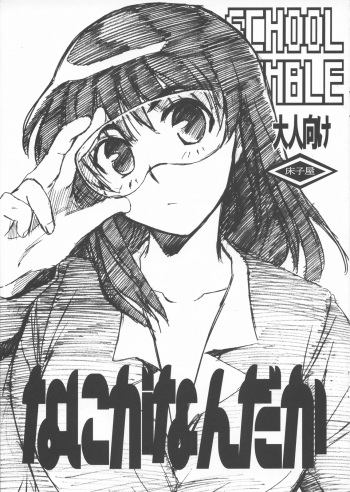 (C68) [Toko-ya (Kitoen)] Nani ga Nandaka (School Rumble) cover