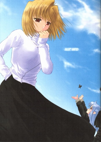 (C61) [Dieppe Factory (Alpine)] BLUE WIND (Tsukihime) cover