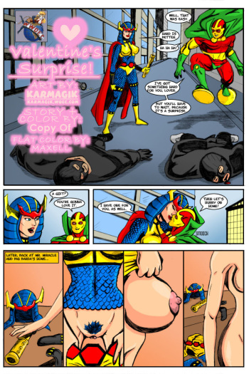 Lobo's Valentine's Day Spectacular (With Big Barda and Mister Miracle) cover