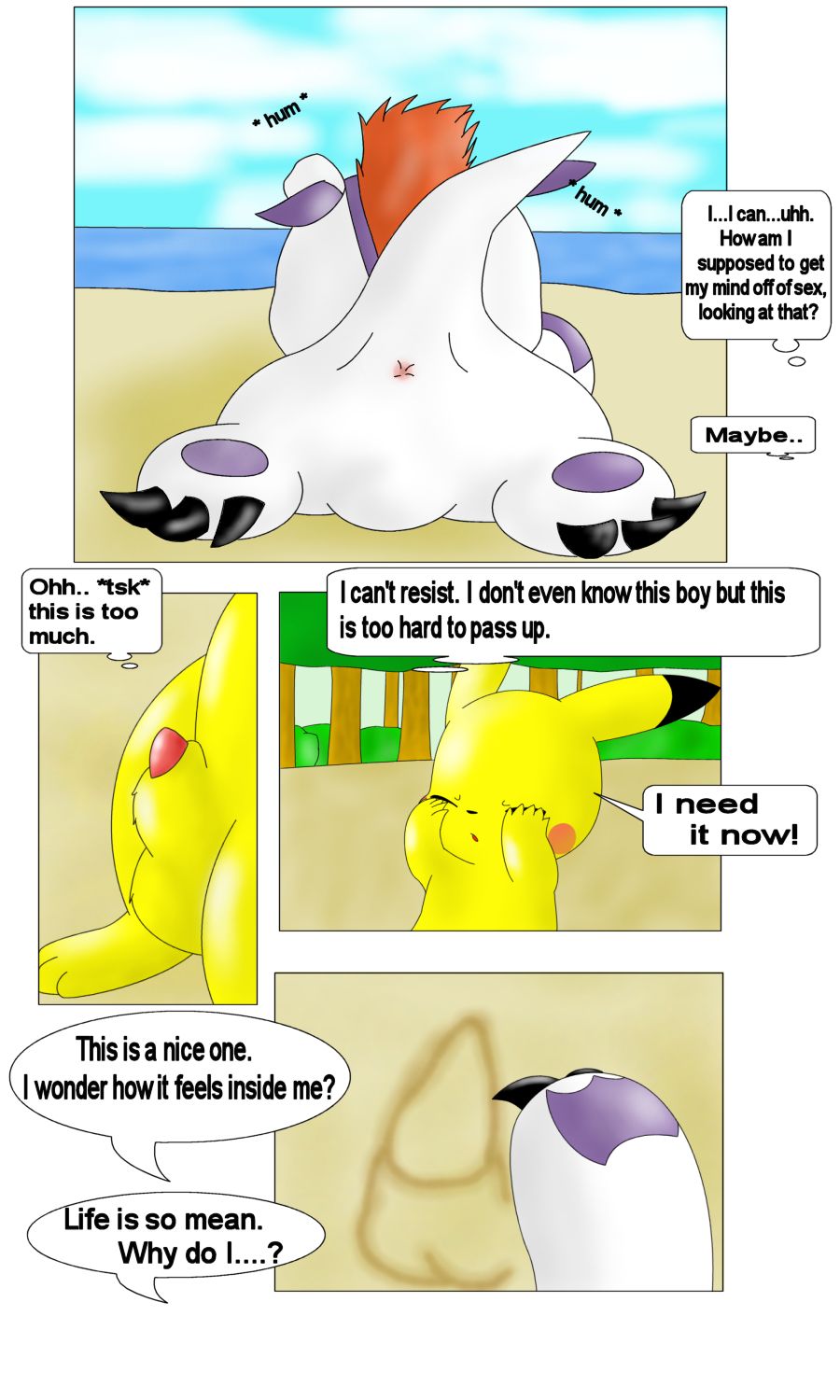 Pikachu and Gomamon page 2 full