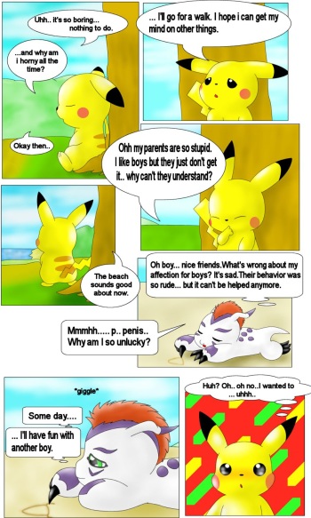 Pikachu and Gomamon (Digimon, Pokemon) [English] cover