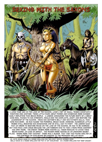 Sexing With The Saxons [English] cover