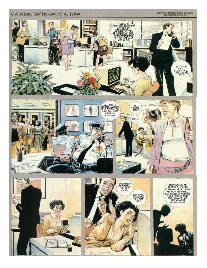 Horacio Altuna - Overtime page 1 full