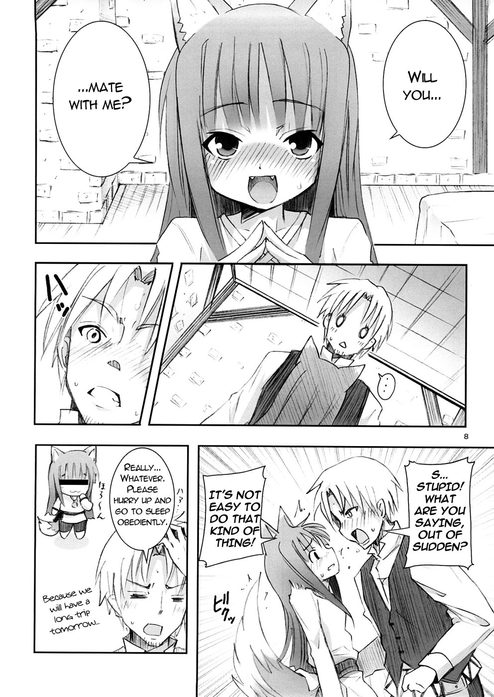 Ookami to Ookamiotoko page 7 full