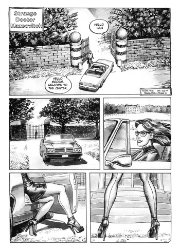 [Bruno Coq] Strange Doctor Mazsovitch [English] {Donnie B.} cover