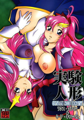 (C68) [Studio Kyawn (Murakami Masaki, Sakaki Shigeru)] Jikken Ningyou ～Lacus Clyne & Meer Campbell～ (Mobile Suit Gundam SEED DESTINY) cover