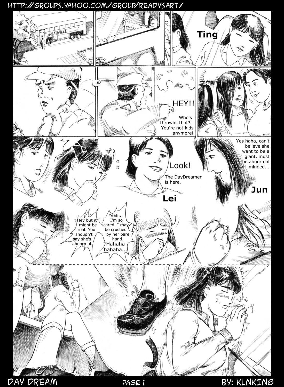 KlnKing - Daydream page 1 full