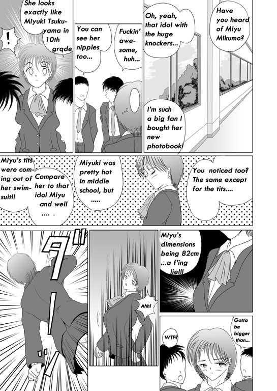 Miyuki Mune Ippai | Miyuki and her miraculous melons page 9 full