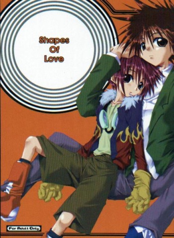(HaruCC6) [Daikakuya Motomiya Shiten, El Cuervo (Okiguu Aki, Pin)] Shapes of Love (Digimon Adventure) [Incomplete] cover
