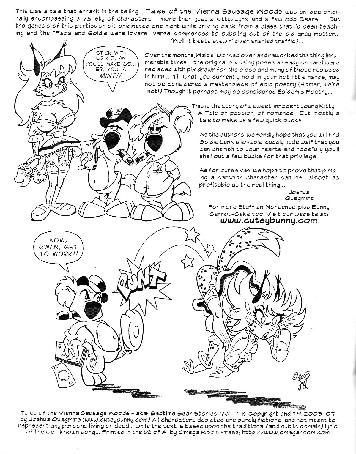 Bedtime Bear Stories - Goldie Lynx and a Whole Lotta Bears page 2 full
