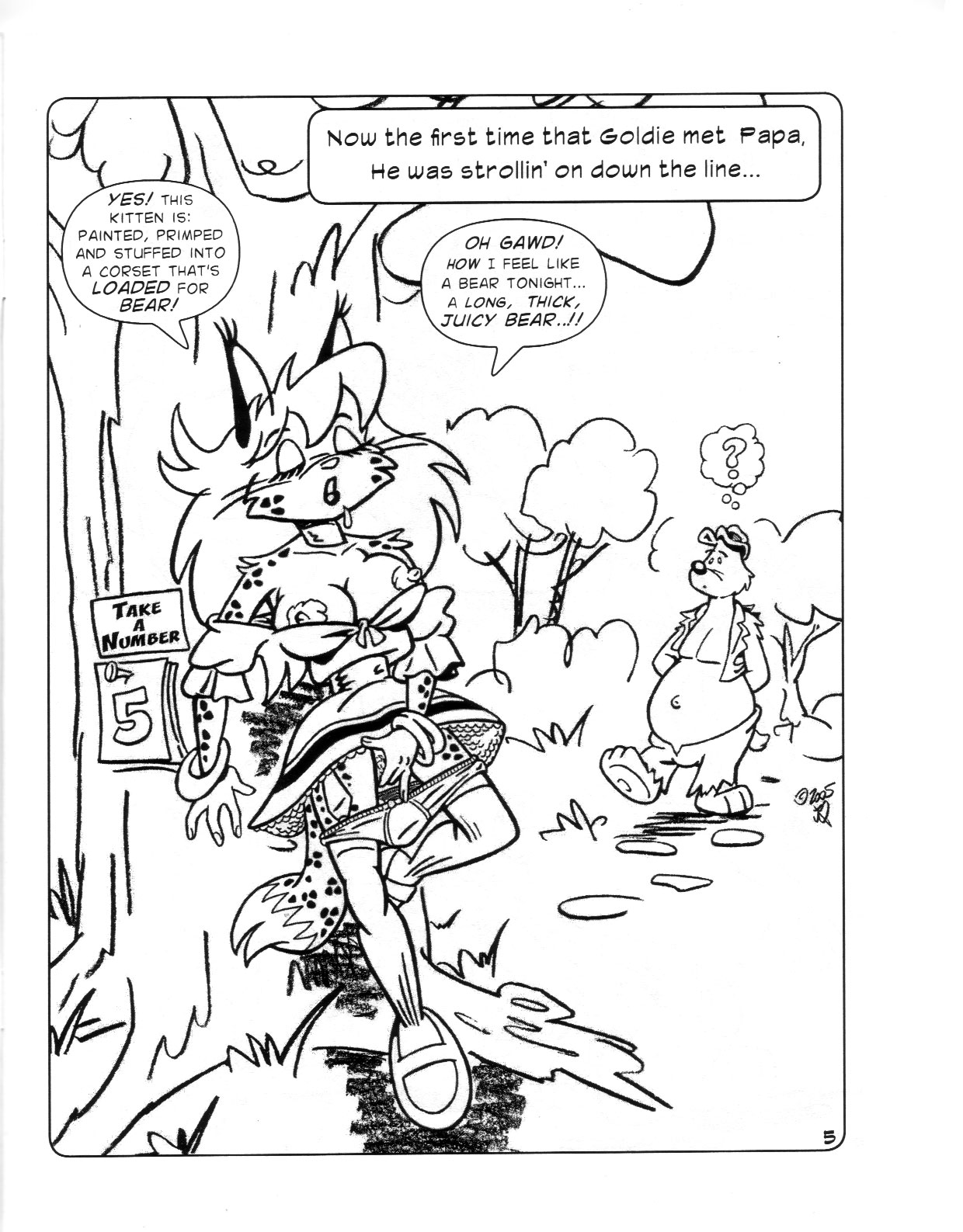 Bedtime Bear Stories - Goldie Lynx and a Whole Lotta Bears page 7 full