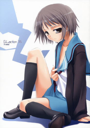 (C70) [Digital Lover (Nakajima Yuka)] D.L. Action 36 (Suzumiya Haruhi no Yuuutsu) [English] cover