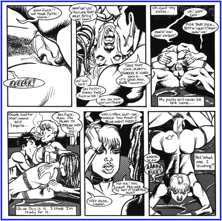Boy Blue and Marty - b&w page 12 full