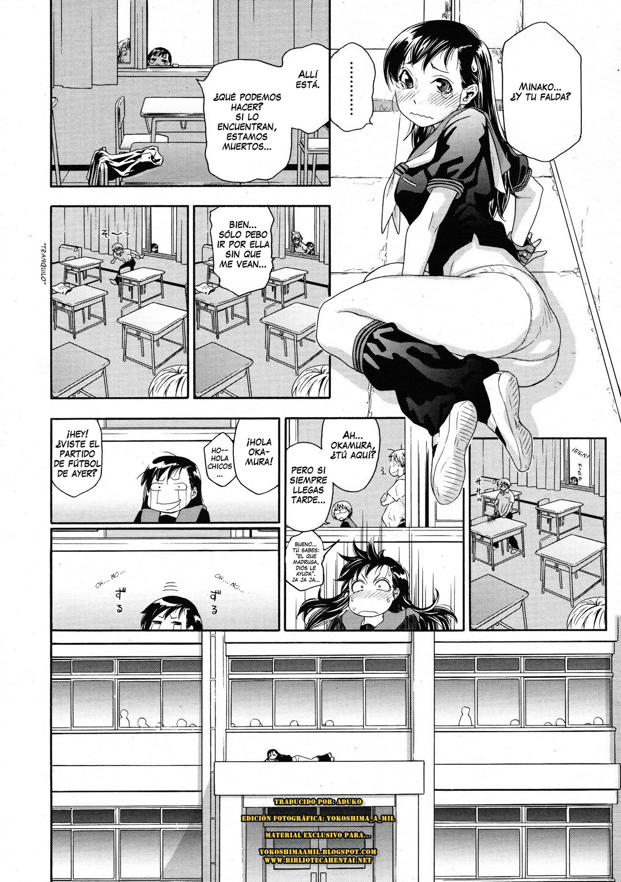 Dokidoki on the roof | Sobre El Techo page 4 full