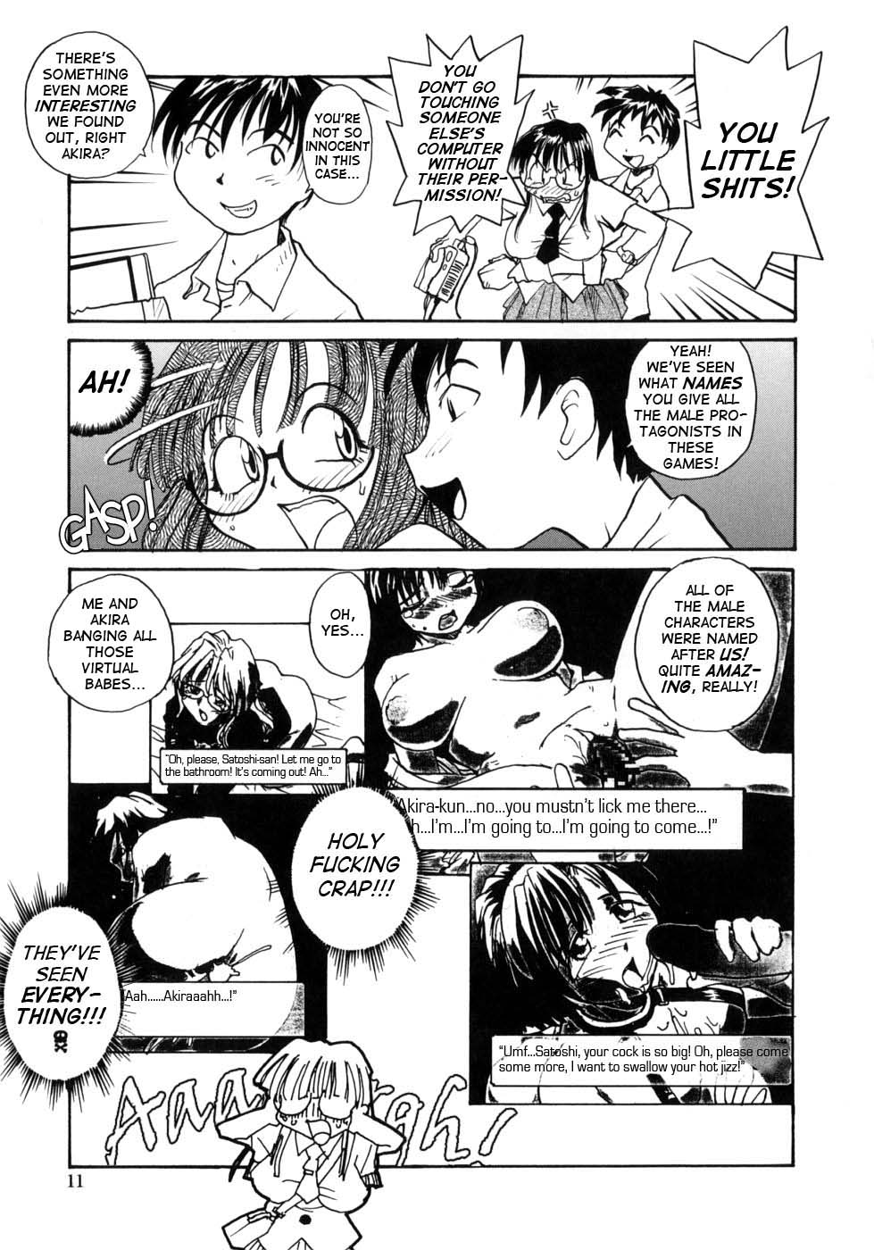 Ane to Megane to Milk - Sister, glasses and sperm. page 11 full