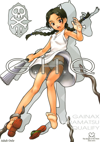 (C63) [Pantsu Kishidan (Tsuji Takeshi)] G.H.Q Gainax Hiramatsu Qualify (Abenobashi Mahou Shoutengai, FLCL) cover