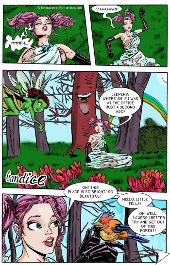 (The Erotic Adventures of Candice) ch11. If You Go Down In The Woods cover