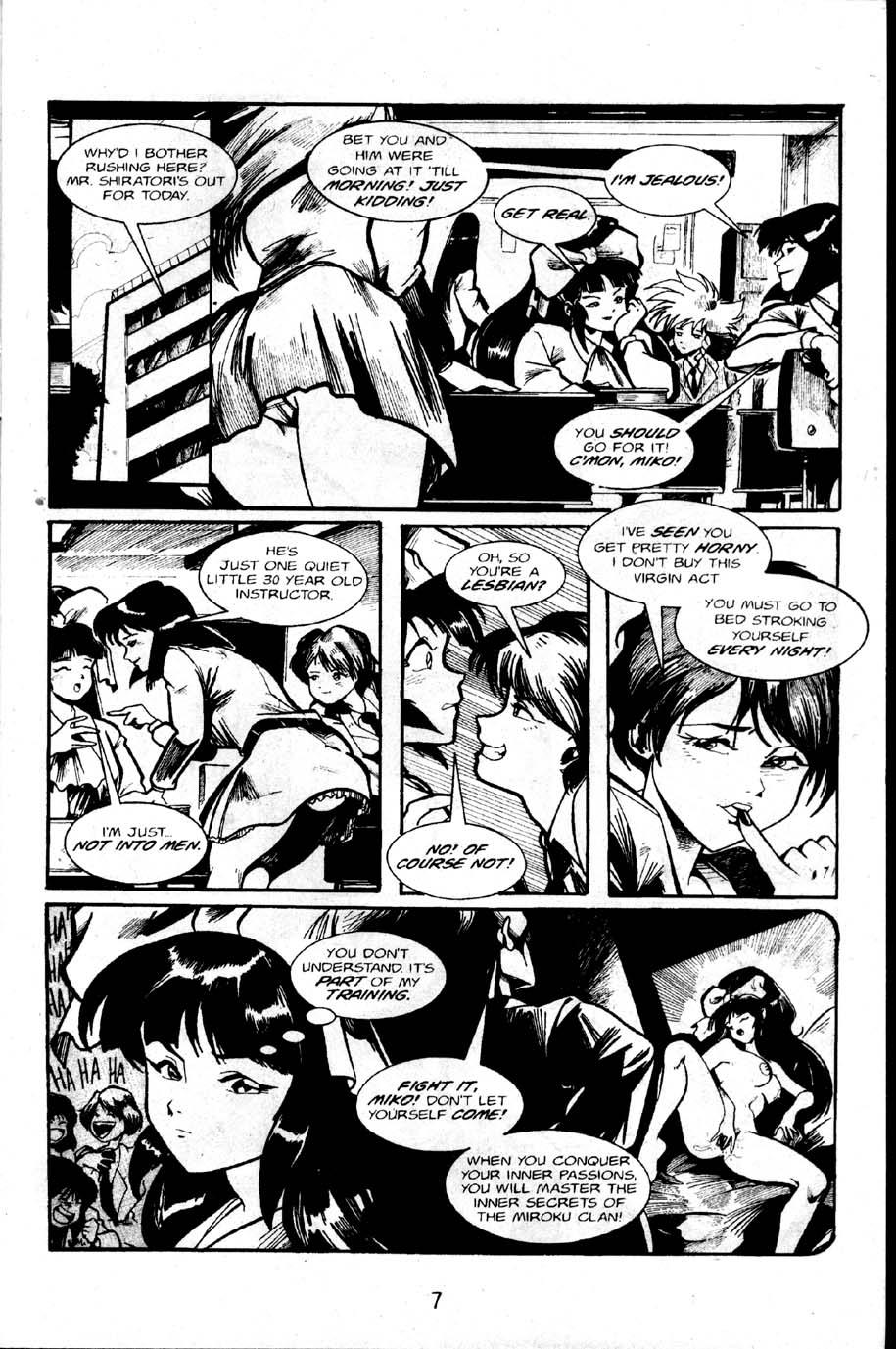 La Blue Girl - Volume #1 page 10 full