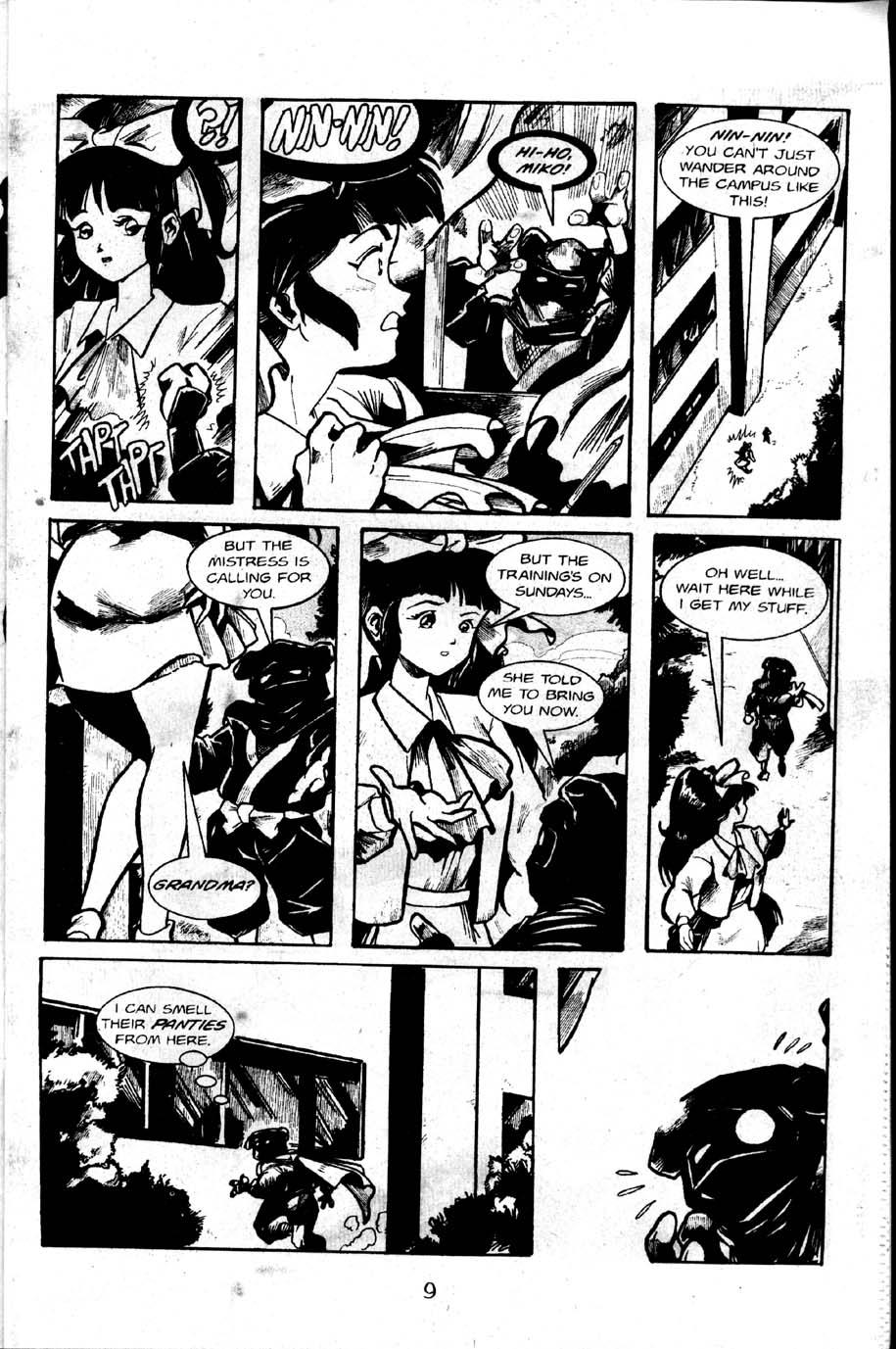 La Blue Girl - Volume #1 page 12 full