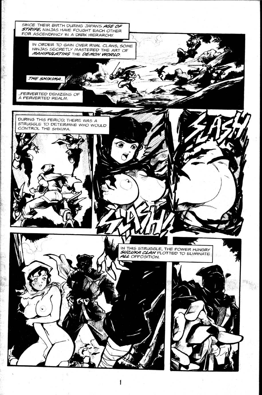 La Blue Girl - Volume #1 page 4 full