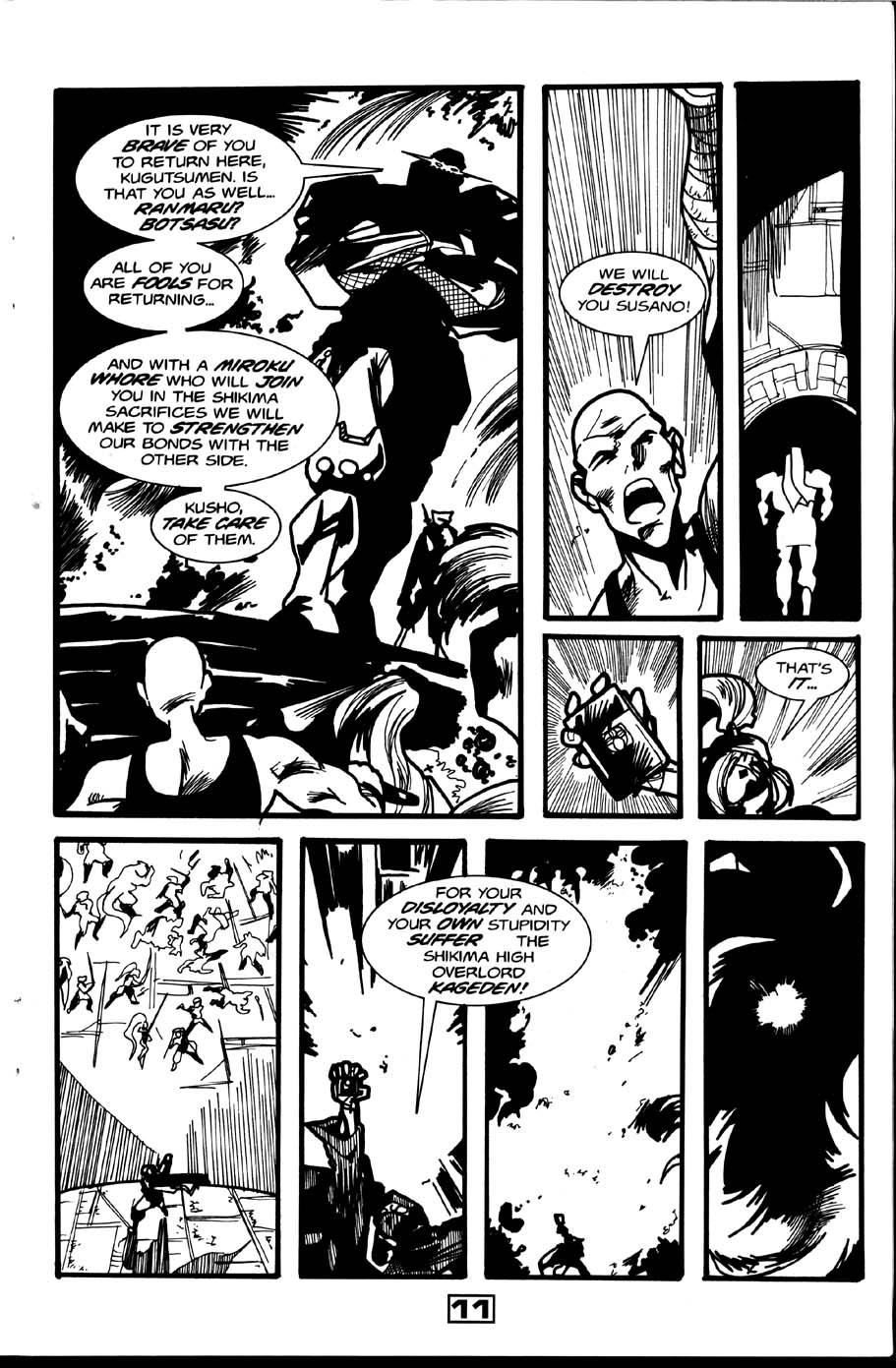 La Blue Girl - Volume #8 page 12 full