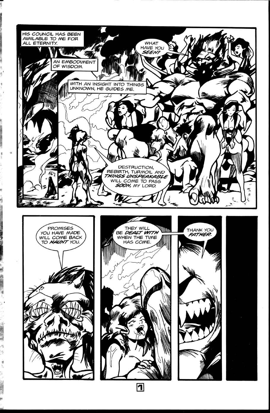 La Blue Girl - Volume #8 page 2 full