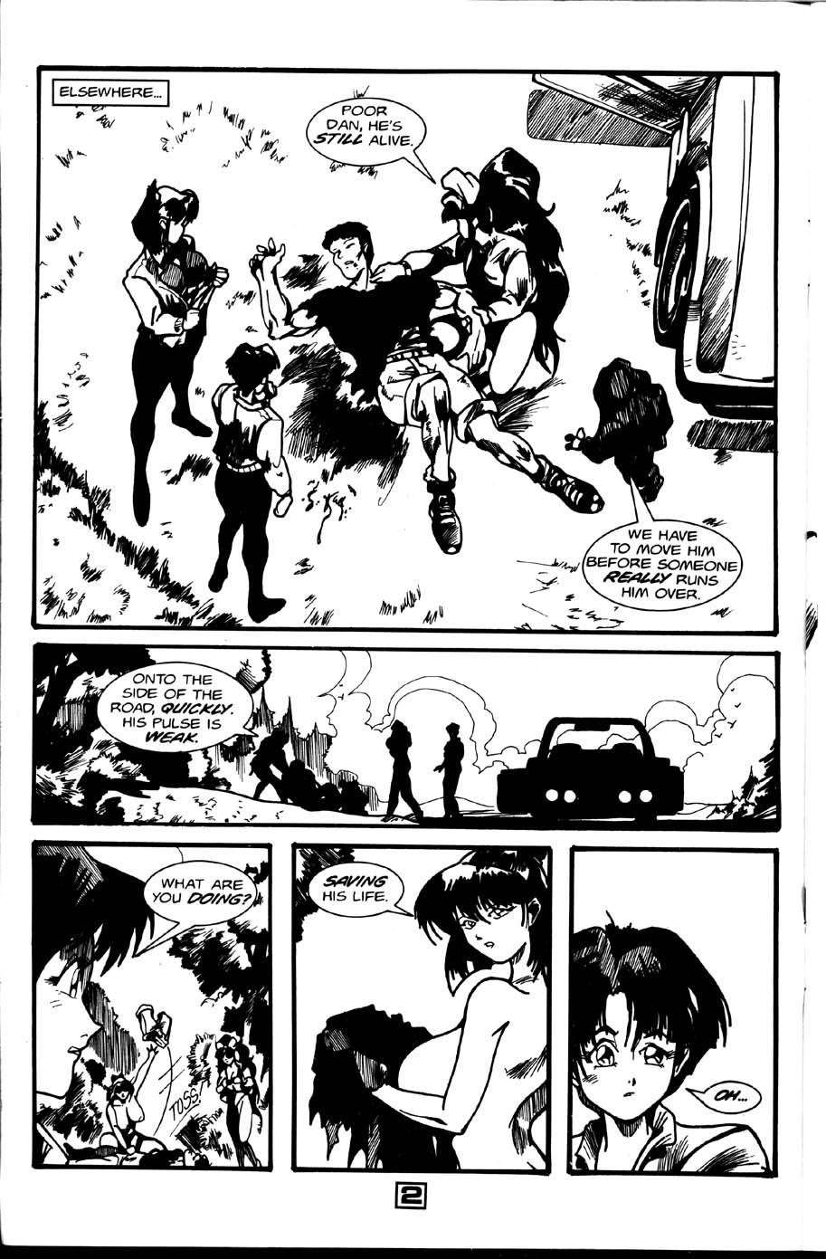 La Blue Girl - Volume #8 page 3 full
