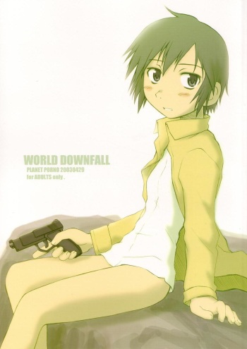 [PLANET PORNO (Yamane)] WORLD DOWNFALL (Kino no Tabi) cover