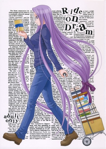 (ComiChara 2) [Junpuu Manpan-Dou (Hida Tatsuo)] Ride on Dream (Fate/stay night) cover