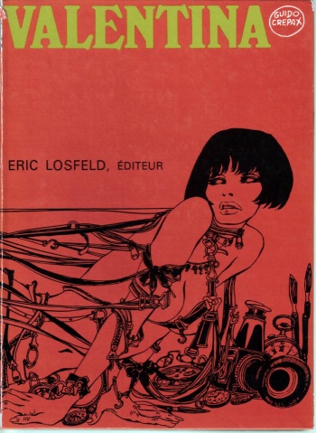 [Guido Crepax] Valentina [French] cover