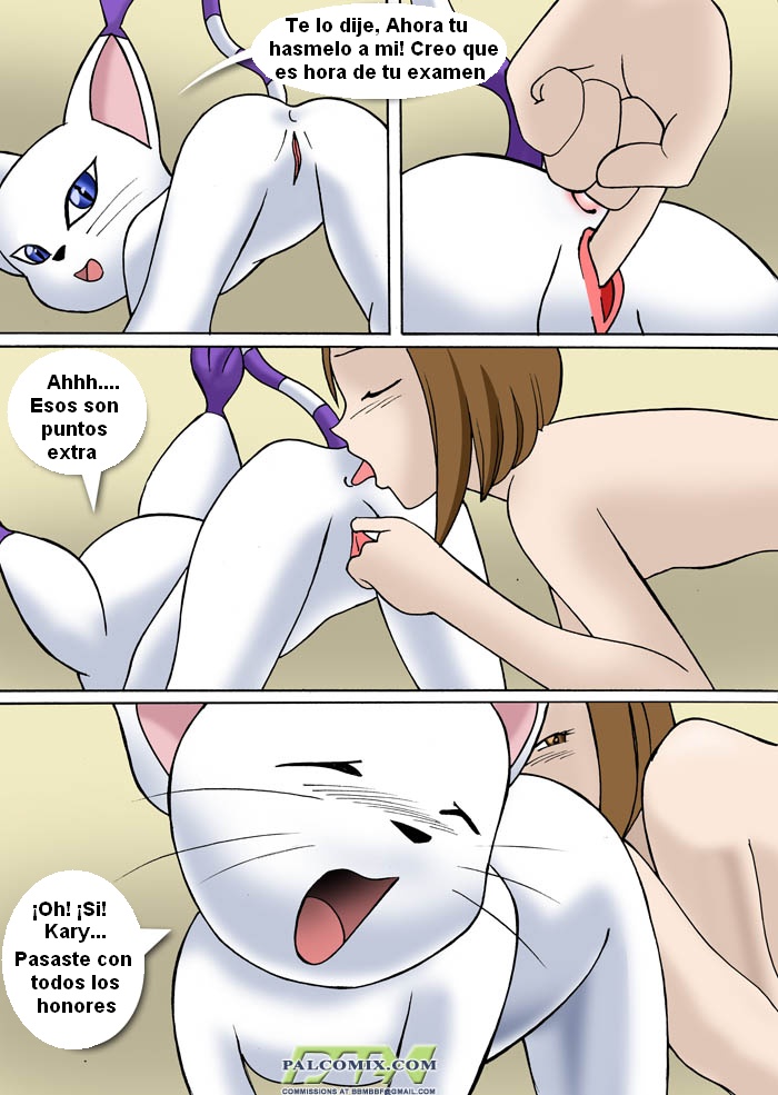 Gatomon's Playtime page 9 full
