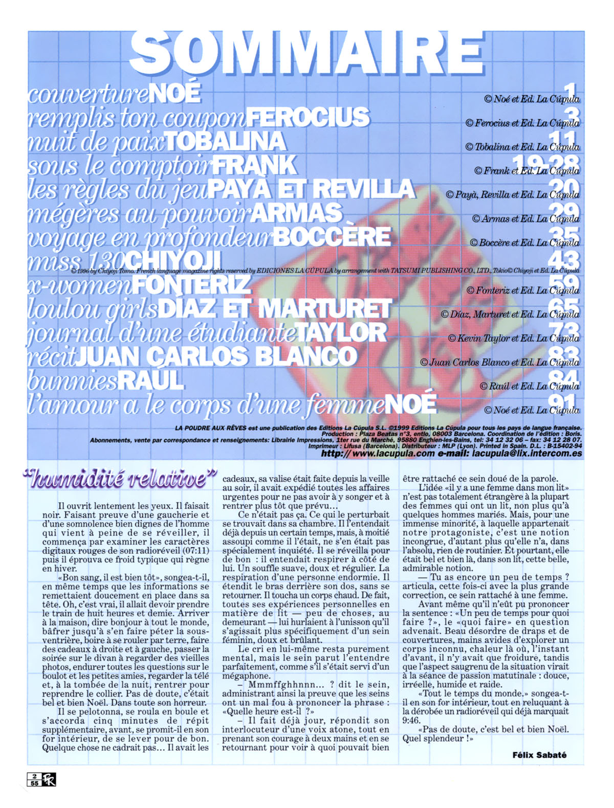 La poudre aux r&ecirc;ves  55 page 2 full