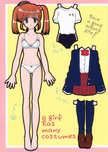 [Imomuya Honpo (Azuma Yuki)] A Girl Has Many Costumes cover