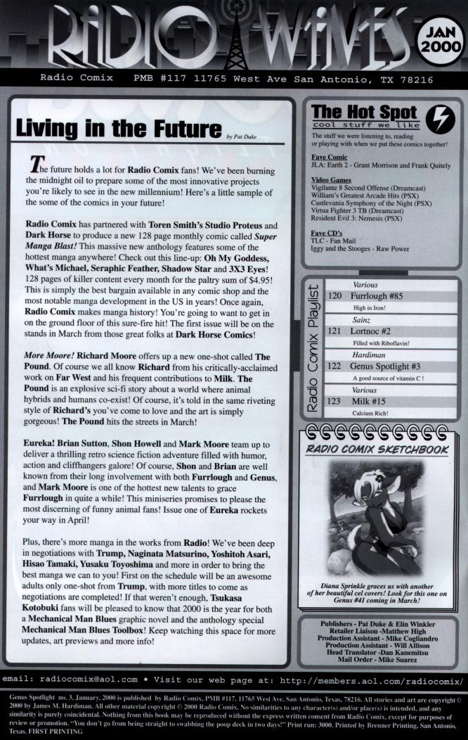 Genus - Spotlight on Skunkworks #3 page 2 full