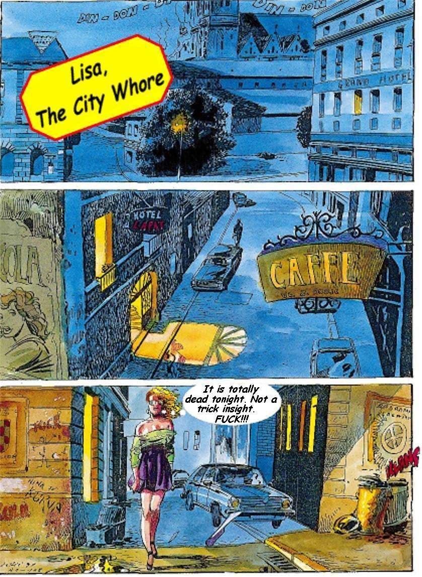 Lisa The City Whore page 1 full