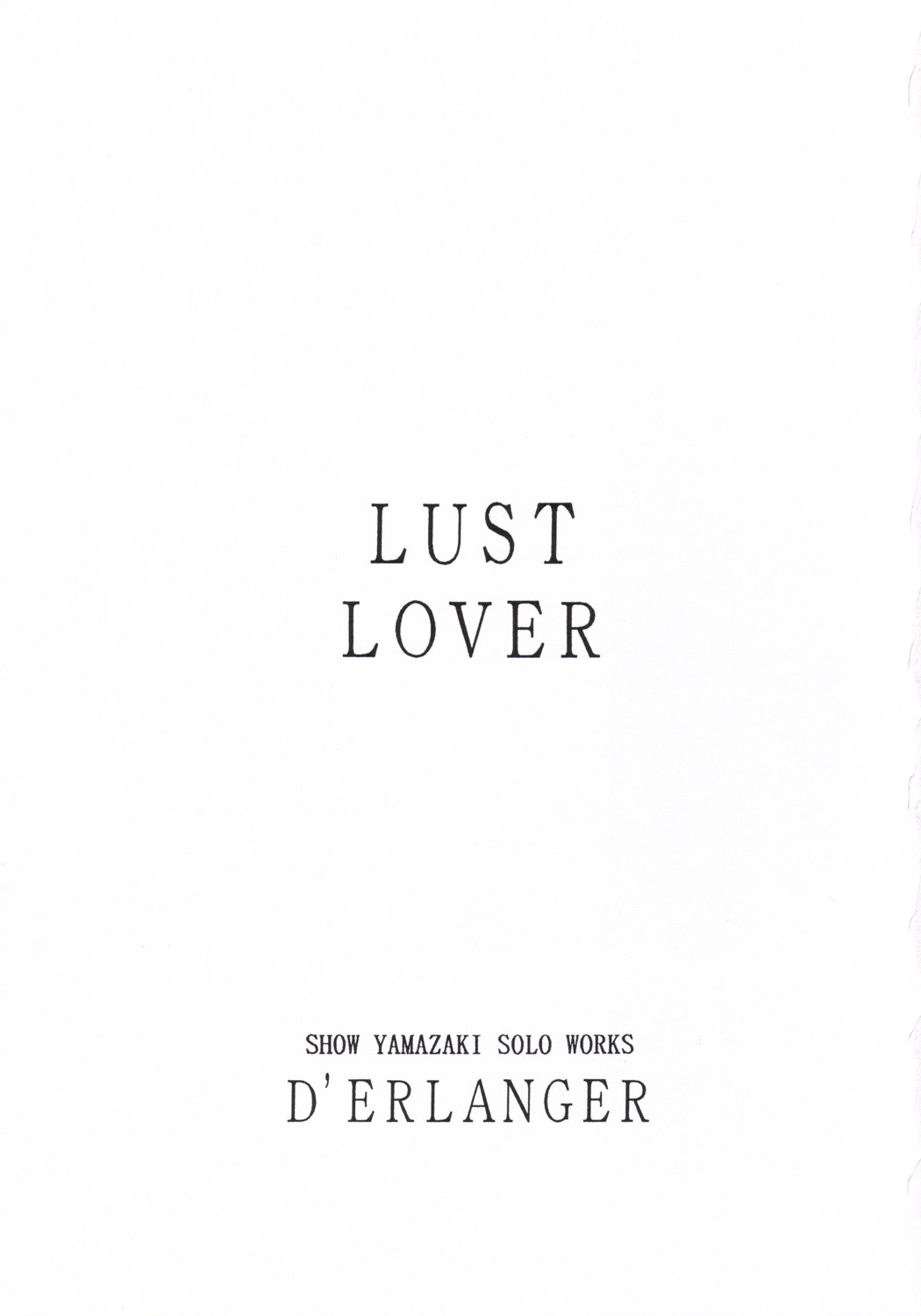 LUST LOVER page 2 full