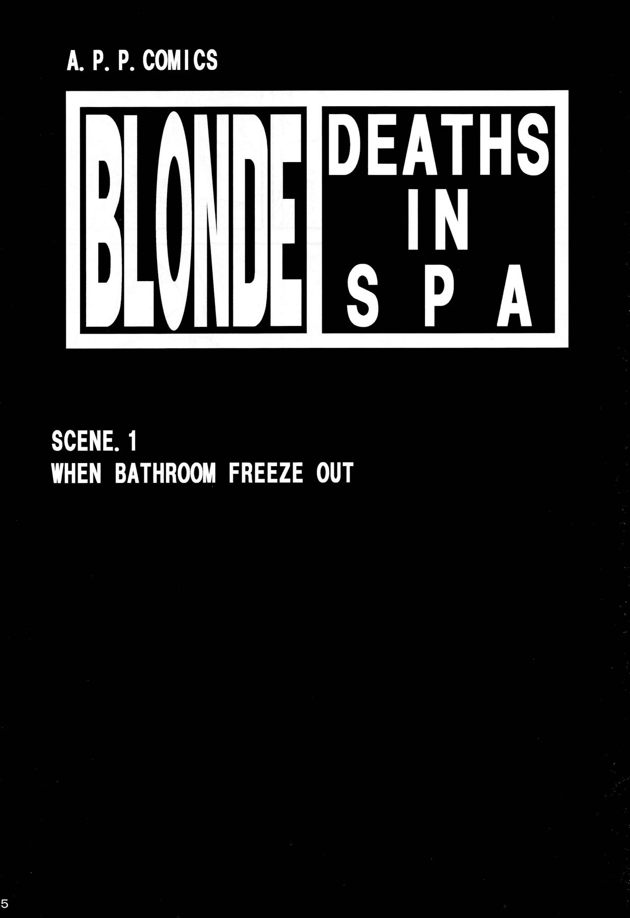 Blonde - Shinigami Onsen page 2 full