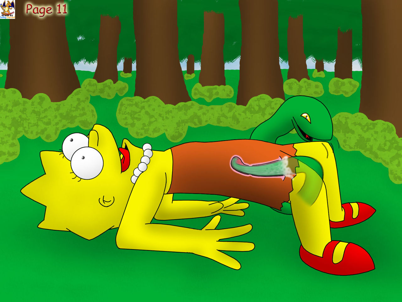 Simpsons - Snakes page 11 full