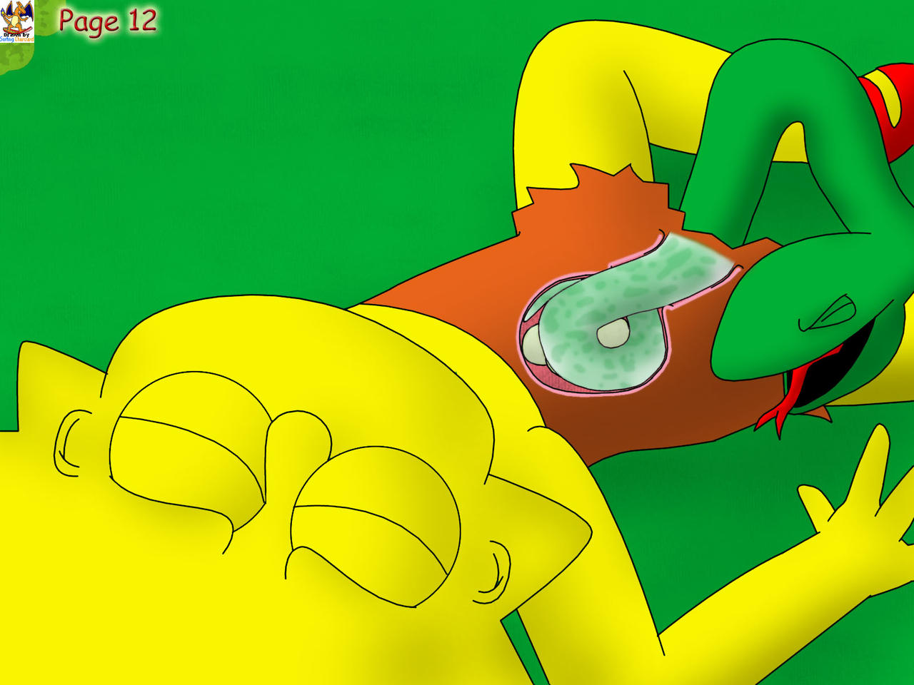 Simpsons - Snakes page 12 full
