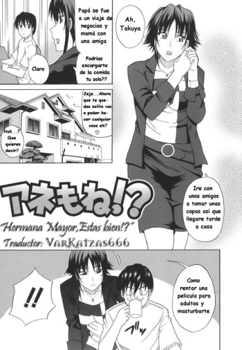 [Shunjou Shuusuke] Anemone!? | Hermana Mayor, Estas Bien (Ichizu na Toriko) [Spanish] [VarKatzas666] [Decensored] cover