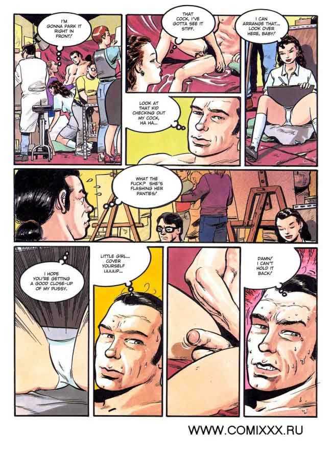 The Little Lechers - Sonia page 2 full