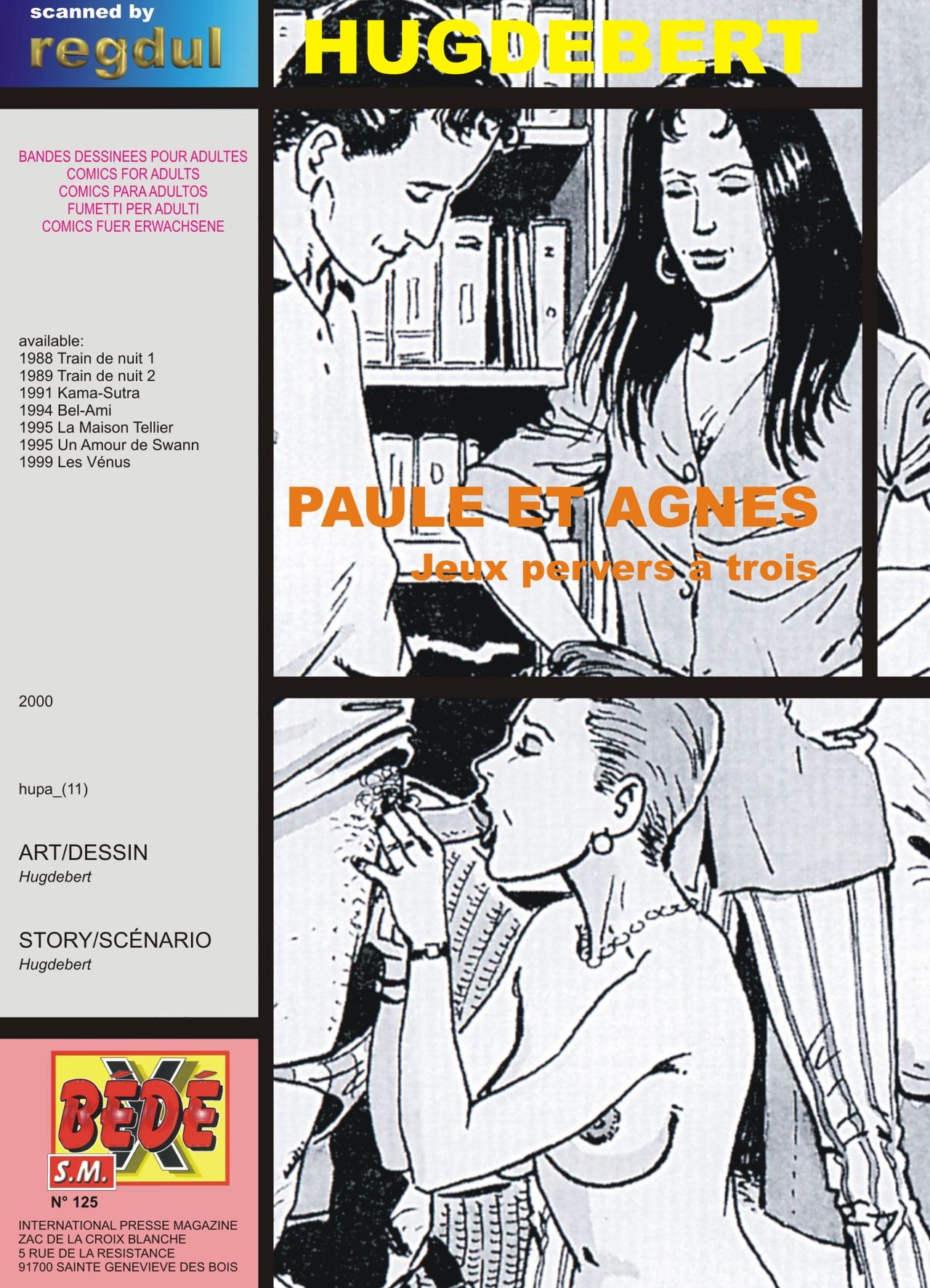Paule et Agnès, Jeux Pervers à Trois page 1 full