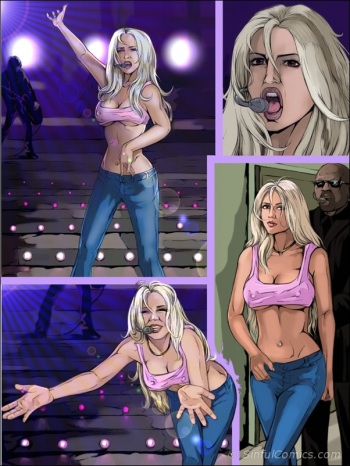 Sinful Comics - Brittney Spears cover