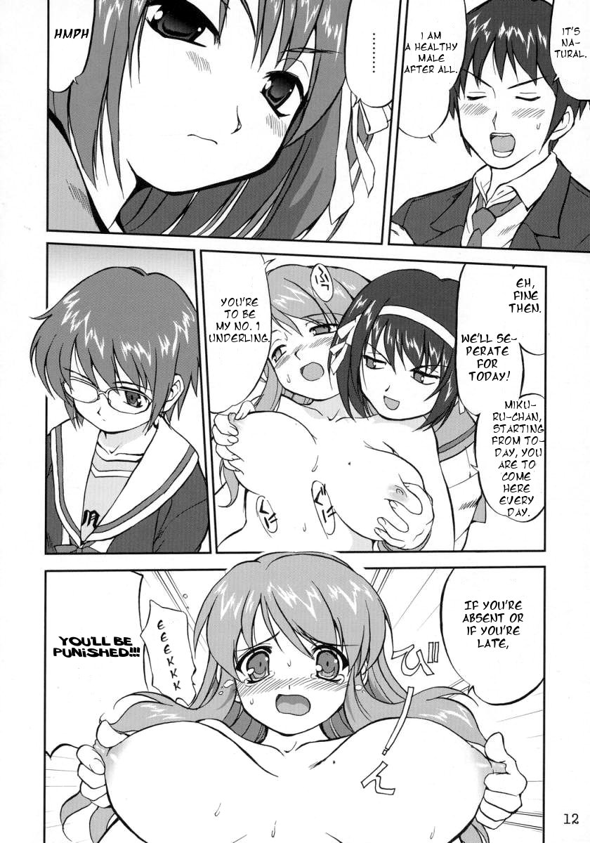 Suzumiya Haruhi no Fukujyu page 12 full