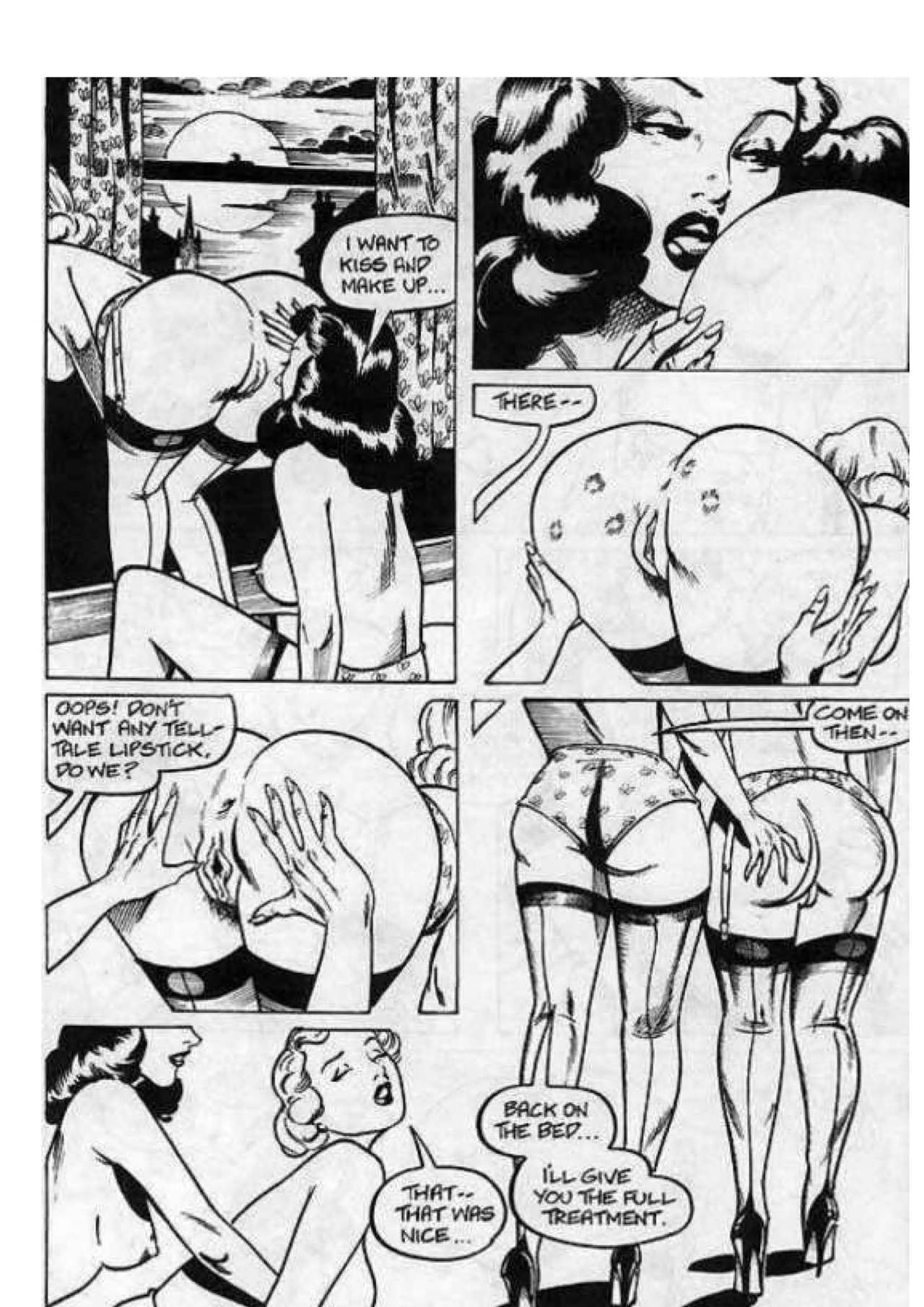2 Hot Girls on A Hot Summer Night page 9 full