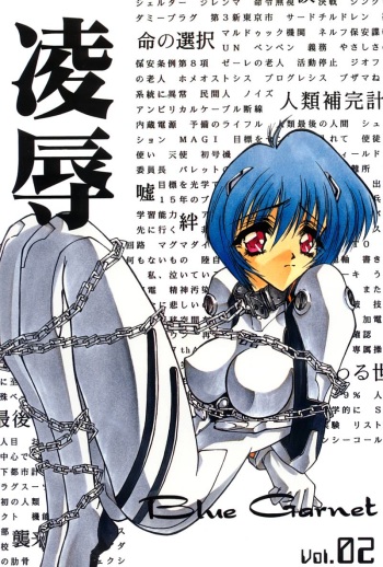(CR21) [Blue Garnet (Serizawa Katsumi)] Blue Garnet Vol. 02 Ryoujoku (Neon Genesis Evangelion) cover