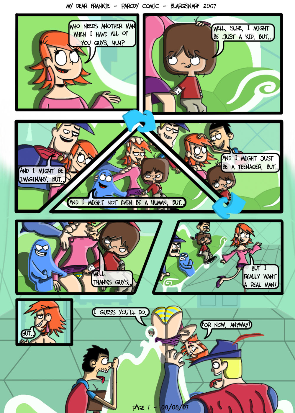 My Dear Frankie page 1 full