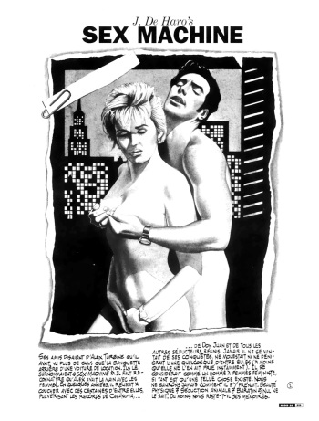 [Josep de Haro] Sex Machine [French] cover