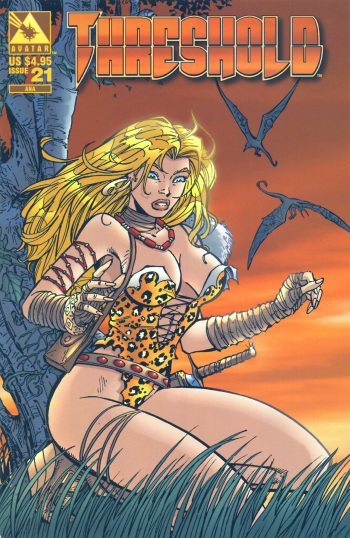 [Al Rio, Dan Parsons, Rick Lyon] Threshold #21 cover
