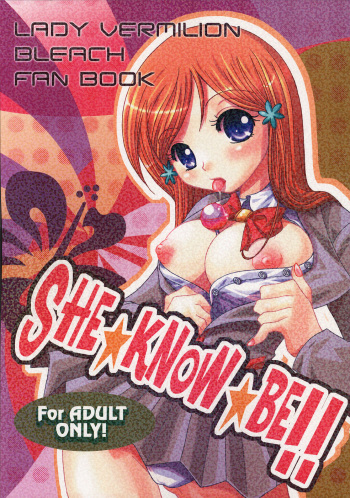 (C69) [Lady Vermilion (Hanamatsuri Mamiko)] She know be!! (Bleach) cover